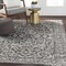 Tiwari Home 6'7" x 9' Rustic Gray Persian Rectangular Hand Woven Area Rug